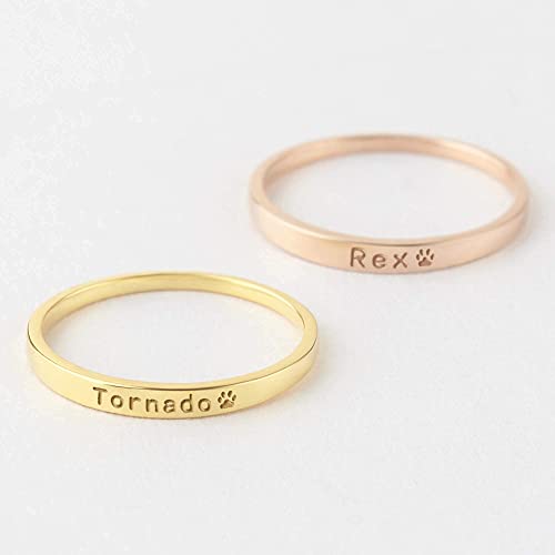 Pet Name Ring