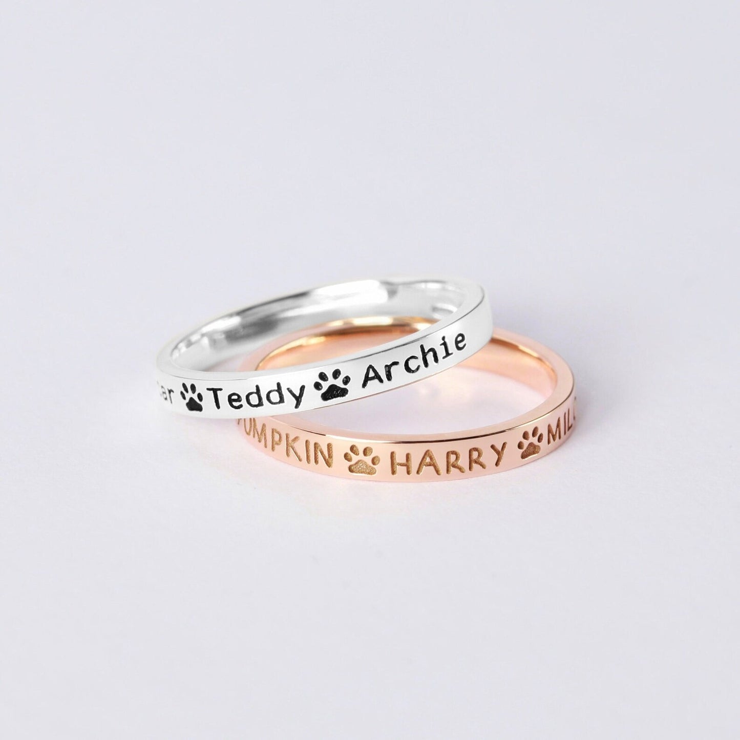 Pet Name Ring — Multiple Names