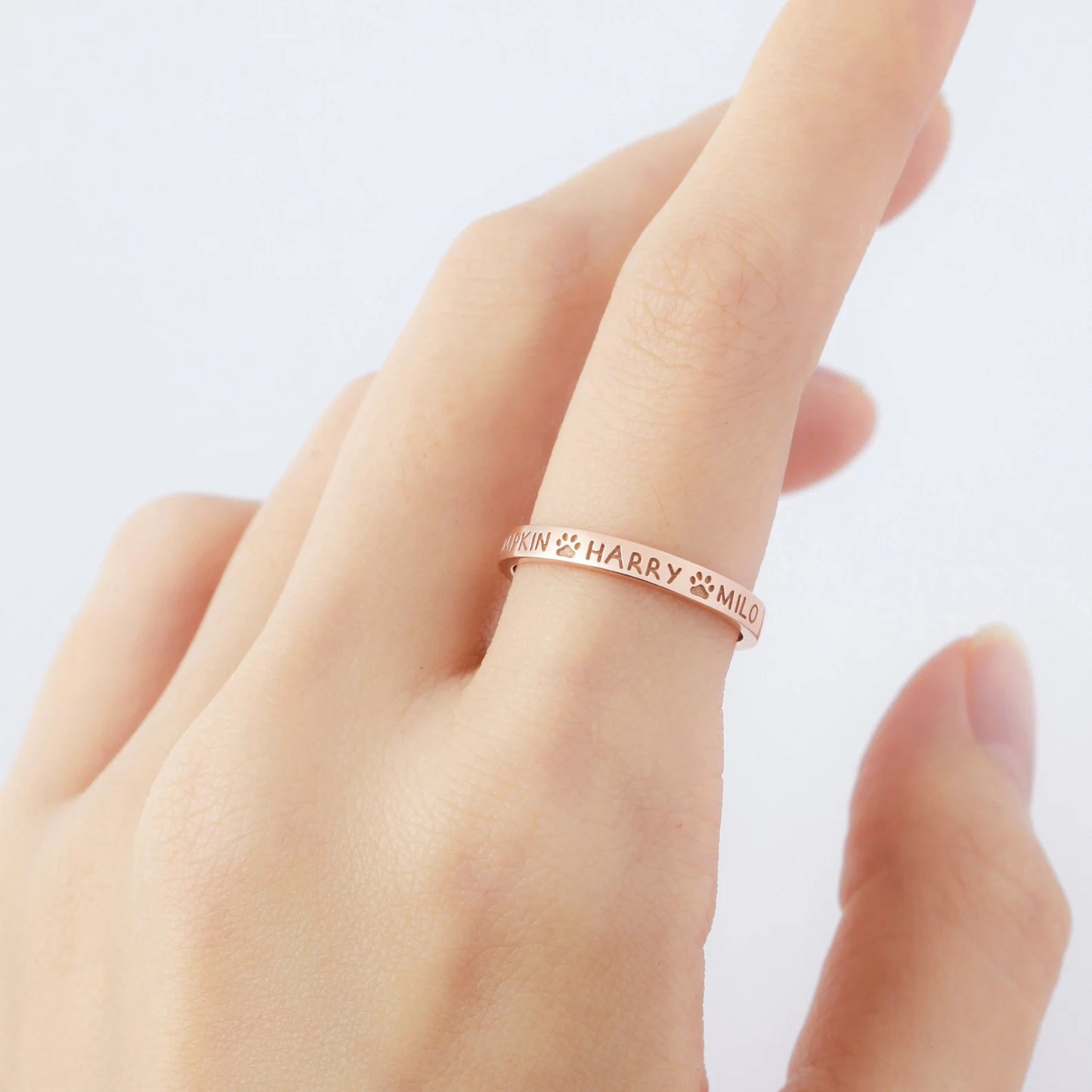 Pet Name Ring — Multiple Names